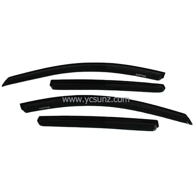 YCSUNZ Captiva 2011-2013 Tấm Làm Lệch Hướng Cửa Sổ Tấm Acrylic Tấm Che Cửa Sổ Tấm Che Cho Phụ Kiện Captiva Tấm Chắn Mưa