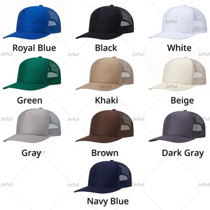 Customize 5 Panel High Quality a Frame Richardson 112FP Trucker Hat Mesh Back Snapback Baseball Cap With Custom Embroidered Logo