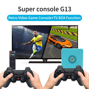 คอนโซลเกม G13คลาสสิกไร้สายพร้อมฟังก์ชั่น MP4 5000 + กล่องเกมอาเขตแบบสองระบบ - Product Image 4