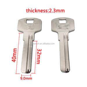 JS2128 bilgisayar yumruk tek sıra anahtar boş ev kapı anahtar boş AB kilit anahtarı boş - Product Image 2