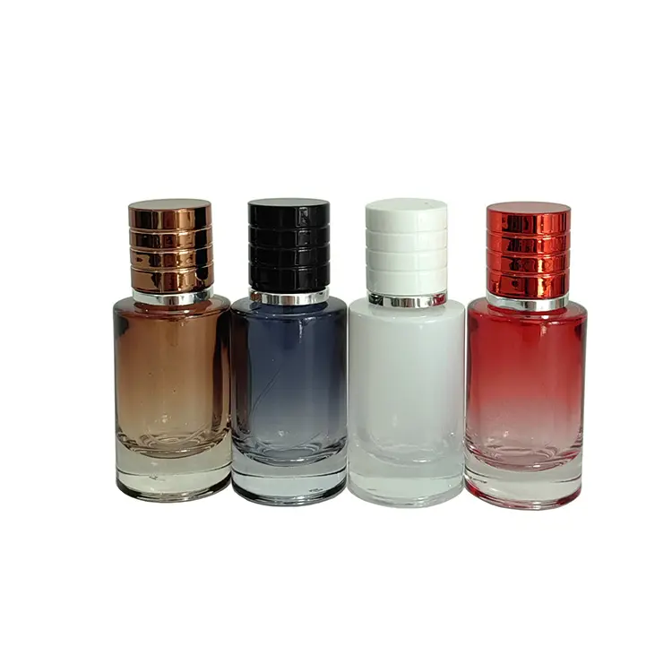 Wholesale luxury perfume bottle with box packaging empty refillable perfume bottle perfume bottles 30 50 100ml glass