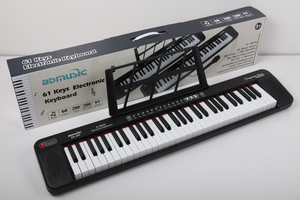 Teclado de 61 teclas, órgano de música duradero, función de teclado dual, instrumento de música de juguete, amigable para la venta - Product Image 6