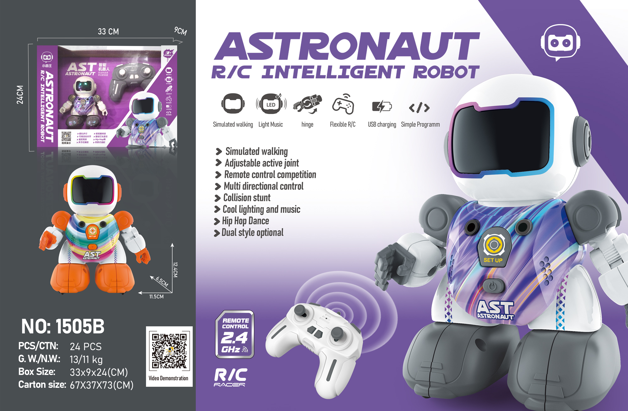 Nuevo robot inteligente