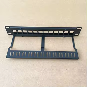 迷你UTP接线板10英寸12端口，用于网络机柜机架安装 - Product Image 4
