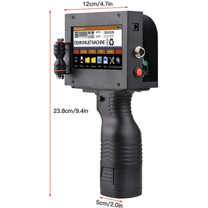 Impresora de inyección de tinta portátil, Máquina manual de impresión a chorro, codificación de lotes de huevos manejados, Helix rotativo, globo, pistola de cartón - Product Image 2