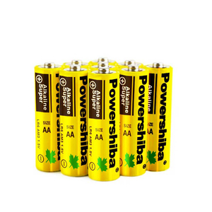 סיטונאי מותג פרטי LR6 AM3 1.5V <span class=keywords><strong>AA</strong></span> דיגיטלי אלקליין סוללה עבור שלטים