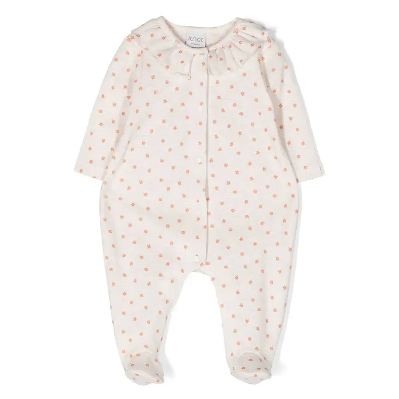 Mimixiong nueva llegada Boutique ropa de invierno recién nacido Niño bebé de punto Footie pijamas trajes de ganchillo mameluco de manga larga