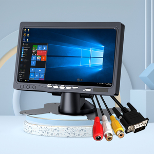 ポータブル7-11.6インチHD液晶モニターVGA BNC AV入力IPSパネルDCインターフェース内蔵スピーカーPC用CCTVカメラデスクトップ用 - Product Image 5