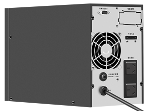 SY UPS HP1101H LCD Máquina de alta frecuencia Entrada única Salida única 1kVA \ 0.8kW \ pf = 0,8 Batería externa \ 145*350*228 (MM) \ 4,9 kg - Product Image 4