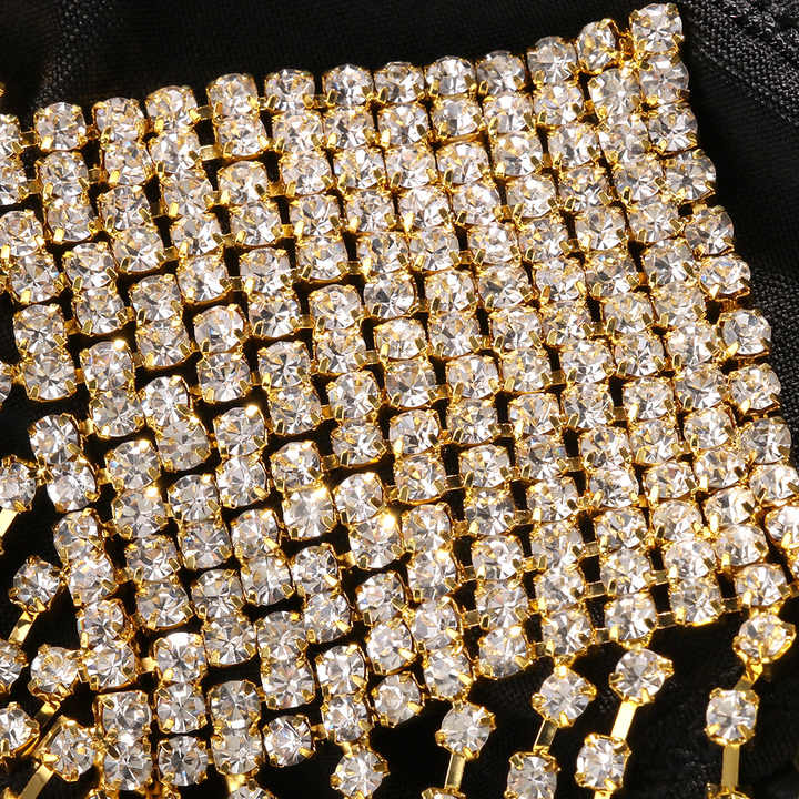 Brave Light Sexy Underwear Panties Bikini Crystal Adjustable Thong G String Body Chain For Women