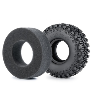 D110 CC01 1/10 SCX10ใหม่ D90 4WD RC TRX4 TRX6อัพเกรดยางขนาด1.9นิ้ว114มม. ยางล้อ OD อะไหล่รถ RC - Product Image 2