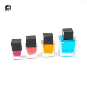<strong>18ml</strong> 30ml 50ml 100ml Flat Glass Fragrance <strong>Perfume</strong> Bottles Wooden Cap 15mm Square 5ml Cork 15ml Atomizer Packaging Diffuser - Product Image 1