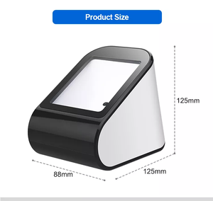 Caja de escaneo de código de barras 2D de pago móvil DYscan, sistema POS de código QR, escáner de código de barras tipo USB de escritorio - Product Image 2