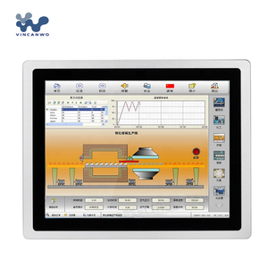 VINCANWO Uno-PC Panel táctil industrial sin ventilador integrado PC Android OS IP65 Clasificación 8GB Pantalla de computadora industrial todo en uno - Product Image 1