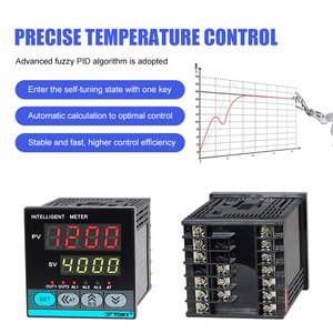 Industriale TC RTD segnali di ingresso multipli PID programma intelligente regolatore di temperatura segmento - Product Image 5