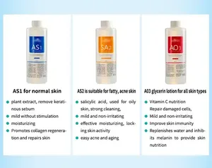 AS1 SA2 AO3 Aqua Peeling çözüm cilt derin temizlik 400ml Hydra makinesi Aqua Peel çözüm - Product Image 2