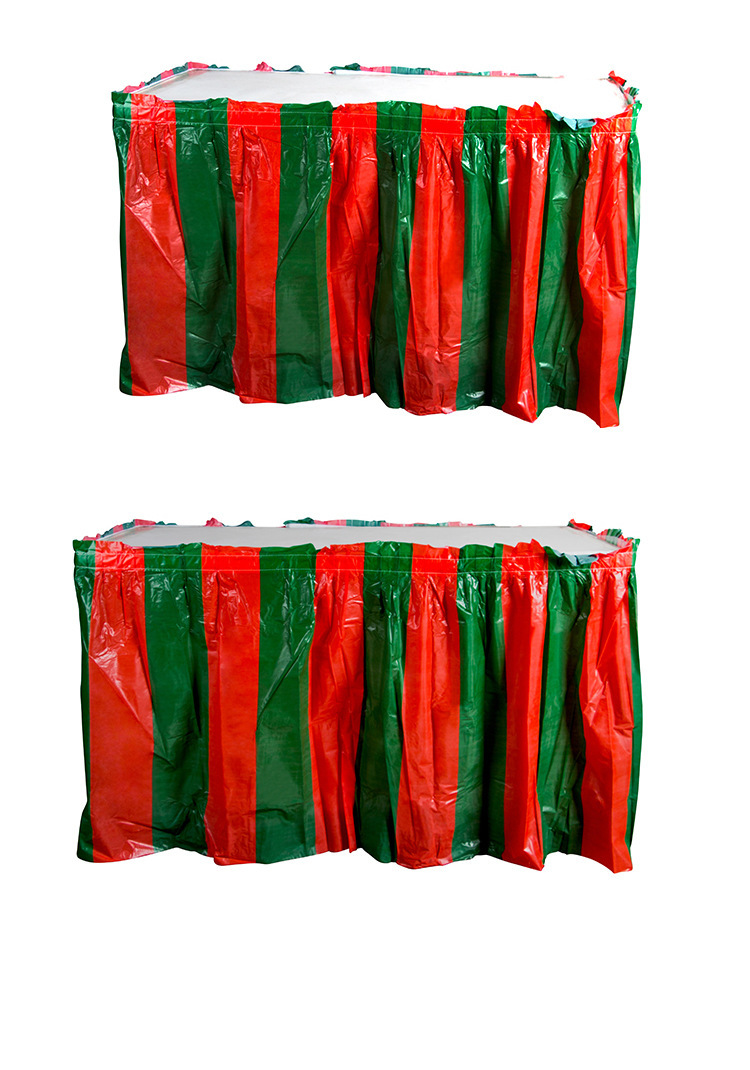 Verde y rojo