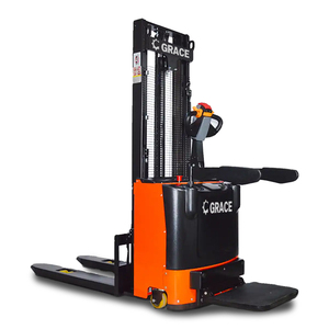 半電気パレットスタッカー1000kg 1500kg 2000kg 1.6m 2m 2.5m 3m 3.5mウォーキー半電気スタッカー