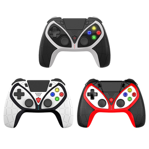 无线游戏控制器可编程游戏手柄PS4游戏控制器，带发光二极管3.5毫米耳机插孔