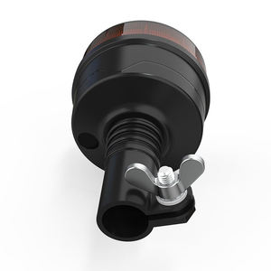 ECE SAE 30LED琥珀色闪烁警告频闪信标灯19W 8模式，带磁铁IP67 12v 24v紧急信号旋转灯 - Product Image 3