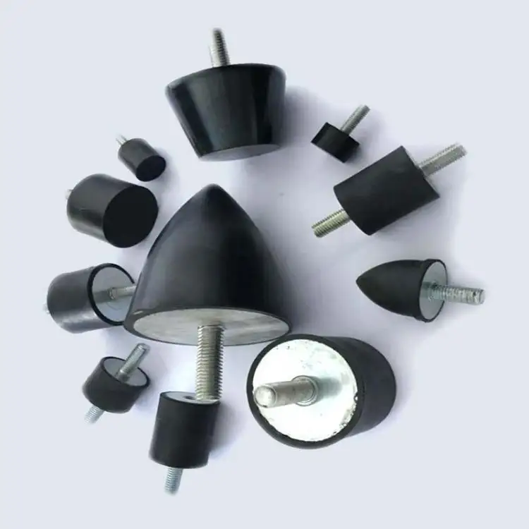 Amortiguadores de goma de tamaño fijo, bloque silencioso, amortiguador antivibración