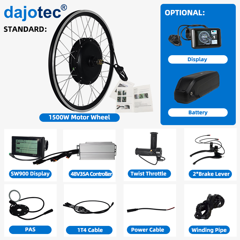 48V 1500W waterproof kit without battery