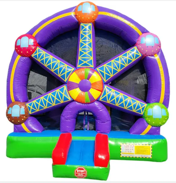 Verkauf von kommerziellen PV Bounce House Wasser rutsche Einhorn Thema Portfolio kommerziellen aufblasbaren Trampolin Party