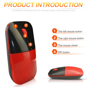 Fabbrica diretta 3D USB Wireless ottico Mini Mouse mano destra vendita calda per uso del Computer da ufficio - Product Image 3