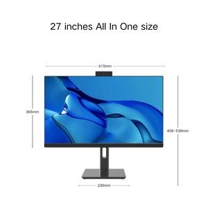 Venta al por mayor de fábrica Computadora de escritorio 23,8 pulgadas Intel Core I3 I5 I7 Todo en uno Pc Trabajo en el hogar Computadora todo en uno - Product Image 3