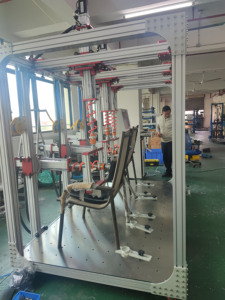 Máquina de prueba de durabilidad de apoyabrazos de silla de oficina de control PLC - Product Image 3