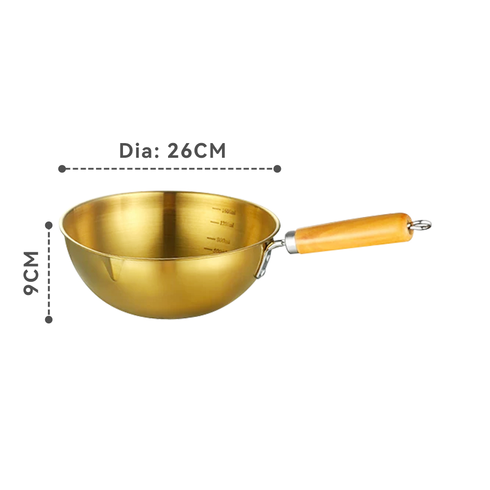 26CM Gold Color