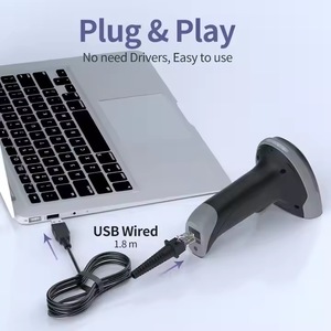 Handheld QR <strong>Code</strong> Scanner Android Barcode <strong>Scanning</strong> Gun 1D 2D USB Handheld Barcode Scanner - Product Image 3
