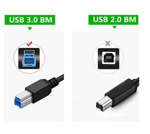 厂家直销USB 3.1数据线USB 3.0 BM转C型打印电缆 - Product Image 6