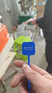 Custom Logo Printed Light <strong>Blue</strong> Plastic <strong>Cocktail</strong> Picks Colorful Fruit Forks Disposable Drink Stirrers for Events and Bars - Product Image 6