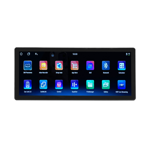 Muti-media Audio Player 12.3&quot; 2Din Qled Android DVD Radio Touch Screen Steering Wheel Controls Mirror Link Carplay for Noble <strong>BMW</strong> - Product Image 1