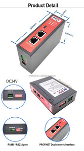 Интерфейс процессора преобразования протокола Modbus в PROFINET RS485/232 преобразователь коммуникационного модуля