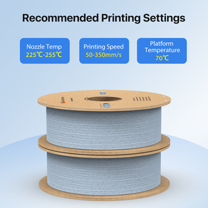 Nextshapes 1kg 1.75mm máy in 3D Filament fdm 3D vật liệu in khó khăn hơn bằng đá cẩm thạch trắng PETG Filament - Product Image 3