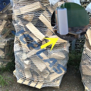 Transpallet netto non elasticizzato avvolgente buon prezzo OEM & ODM fabbrica che vende piccole dimensioni personalizzate MOQ e involucri per Pallet in rete in PE - Product Image 3