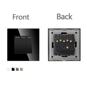 Tawoia 1 Gang 1 yollu güç anahtarlı duvar anahtarları anahtarı ve ev için soket - Product Image 3