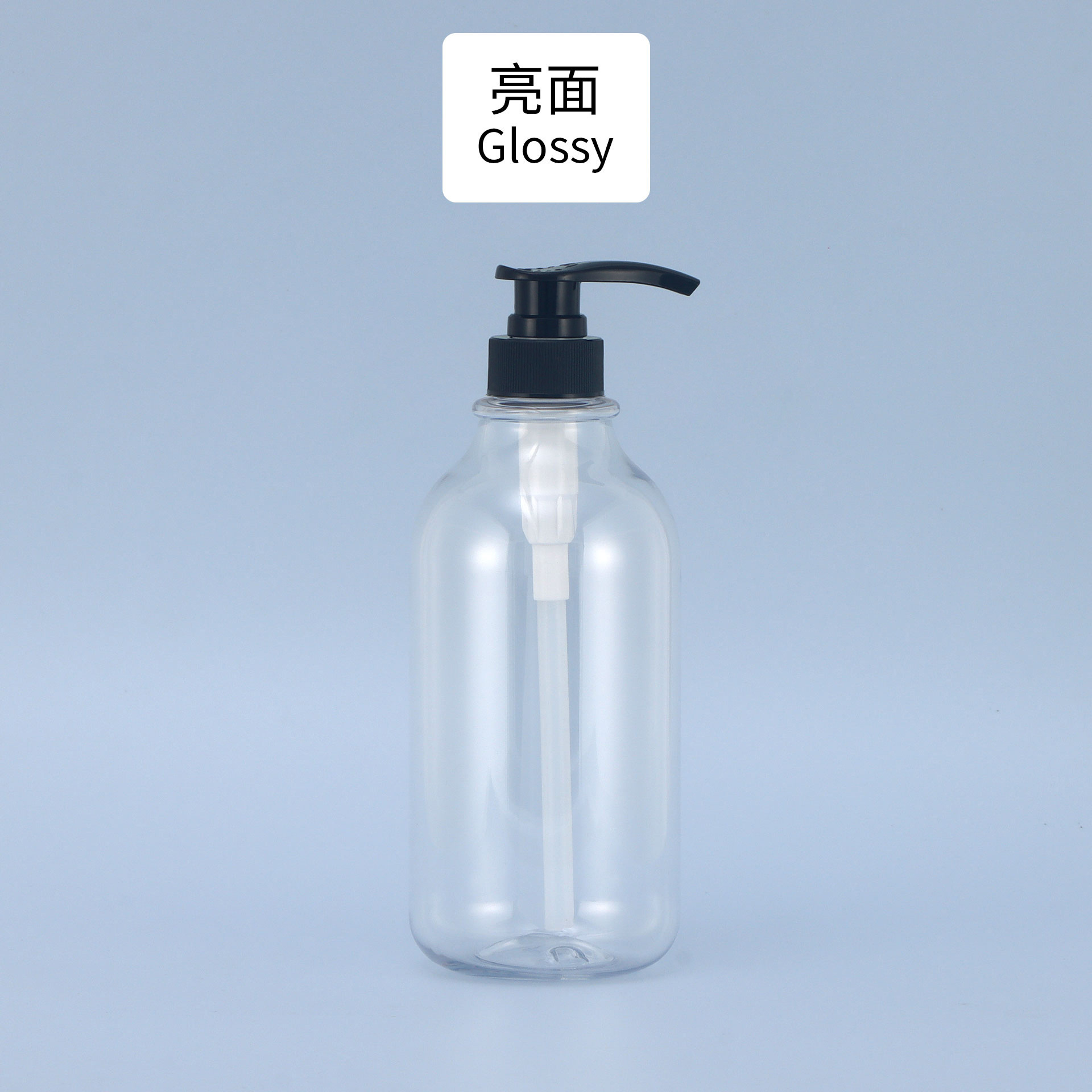 Clear bottle OH black pump