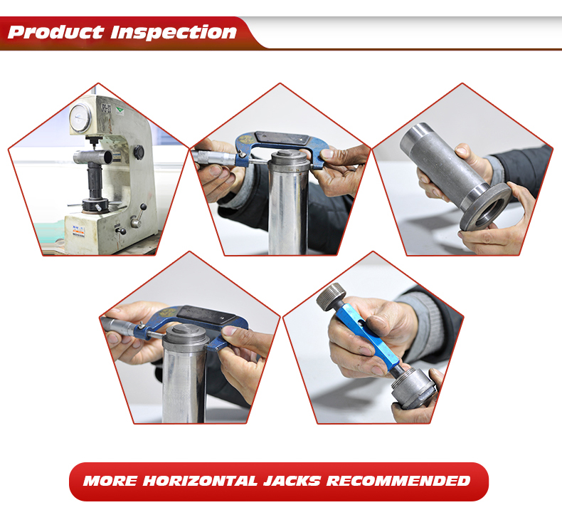2022 China Manufacturer Custom Wholesale CE/GS Quality Steel Manual Repair Lifting Separated Hydraulic 10 Ton Porta Power Jack