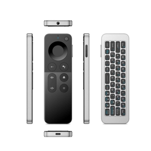 T1 Smart portatile Mini tastiera ricaricabile Mini 2.4G Wireless Mouse aria codice fisso IR apprendimento incorporato microfono remoto - Product Image 1