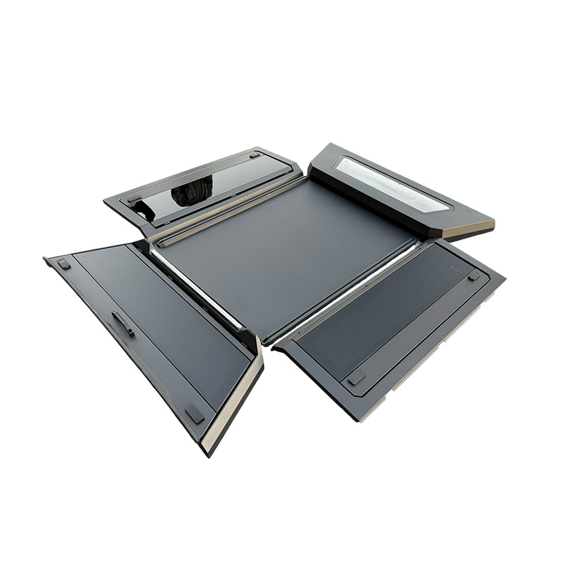 Canopy Shark en aluminium divisé