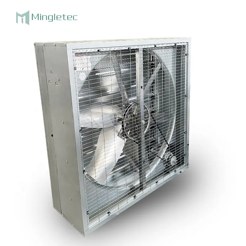 Mingletec-ventilador de escape industrial, dispositivo de ventilación montado en la pared, gran tamaño, almacén, 220/380 voltios