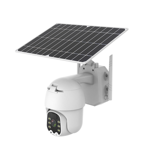 4MP 2MP Outdoor PTZ Video CCTV Wireless Security Surveillance System GSM SIM Card LTE IP Solar Panel Powered Battery 4G <strong>Camera</strong> - Product Image 1