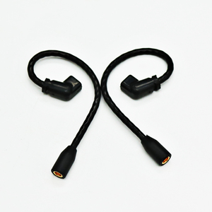 Recién llegado, MMCX, se convierte en línea de conversión QDC, adaptador de audio para auriculares, accesorios de cable de conexión aptos para cable de extensión HIFIman