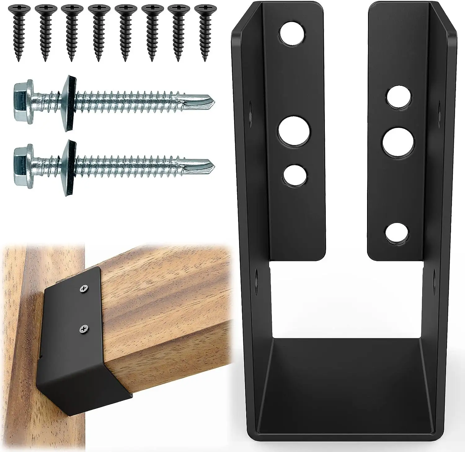 Giấu joist Hanger, 2x4 giấu mặt bích ánh sáng joist Hanger cho gỗ tấm đường sắt sơn tĩnh điện gắn joist Hanger