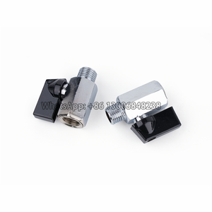 <strong>1</strong>/8&quot; <strong>1</strong>/4&quot; <strong>3</strong>/8&quot; <strong>1</strong>/<strong>2</strong>&quot; BSP Mini Ball Valve,Male Shut-Off Valve, Water Gas and Oil Shut-off Valve Internal - Product Image 5