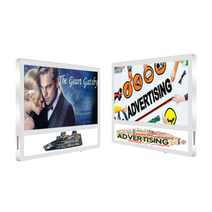 21,5 + 19 дюймов двойной экран LCD Лифт Реклама LCD digital signage Крытый android OS digital signage и дисплеи - Product Image 1