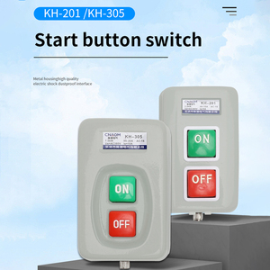 プッシュボタンスイッチKH-201 KH-305 ON-OFFダブルプッシュボタンスタートプッシュボタン - Product Image 2